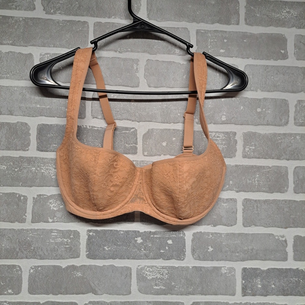 Dobreva Lace Underwire Bra Light Padded Adjustable Straps Women's 34E‎